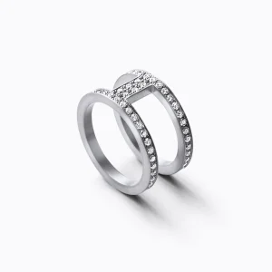 Diamond Bond Ring 01^Shihara Fashion