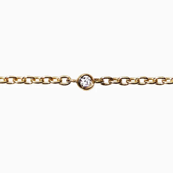 Diamond Chain Earring 200 (03)^Shihara Hot
