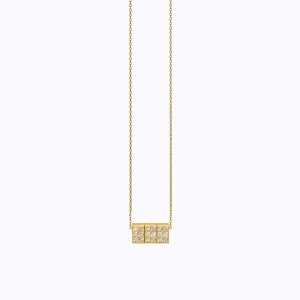Diamond Cube Necklace 02^Shihara New