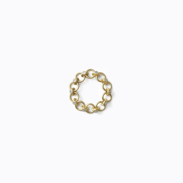 Diamond Link Ring 02^Shihara Discount