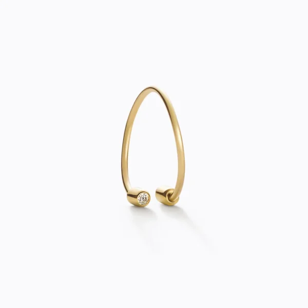 Diamond Twist Earring 01^Shihara Outlet