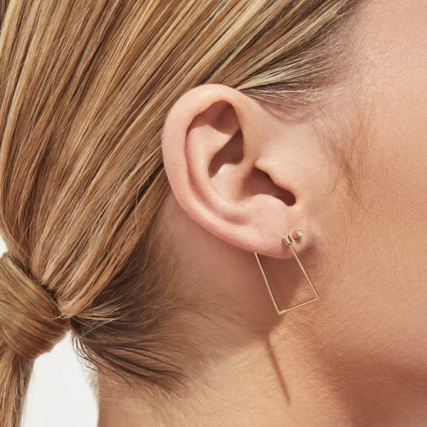 Diamond Twist Earring 06^Shihara Fashion