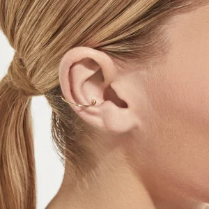 Diamond Twist Earring 02^Shihara Hot