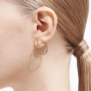 Double Hoop Earring 20^Shihara Clearance