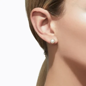 Half Pearl Earring 0°^Shihara Hot