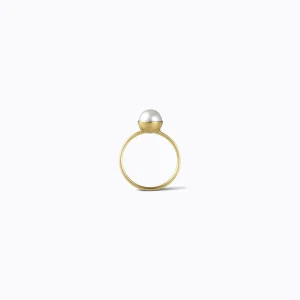 Half Pearl Ring 0°^Shihara Discount