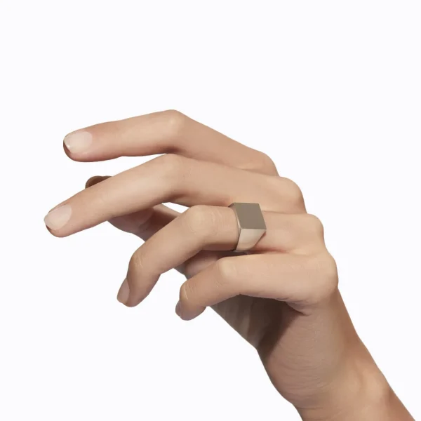 Signet Square Ring S^Shihara Discount