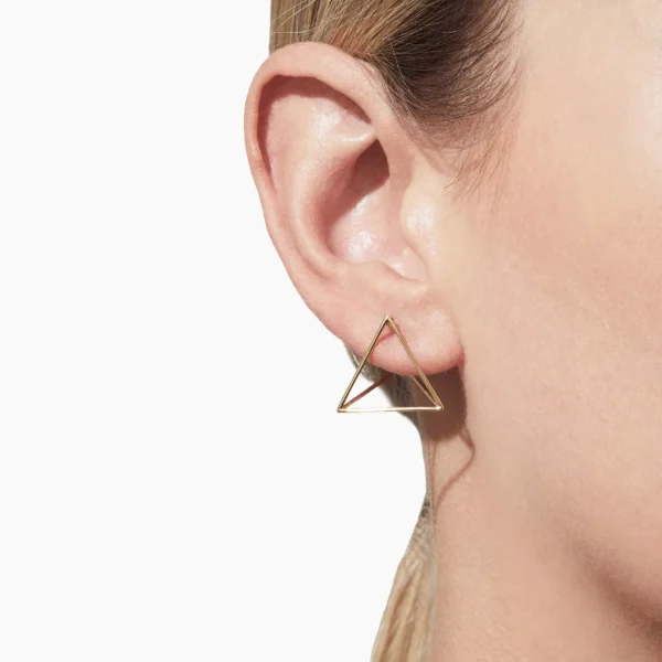 Triangle Earring 20^Shihara Best