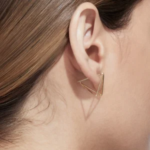 Triangle Earring 20^Shihara Best