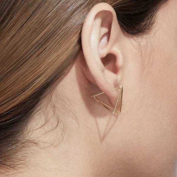 Triangle Earring 20^Shihara Best