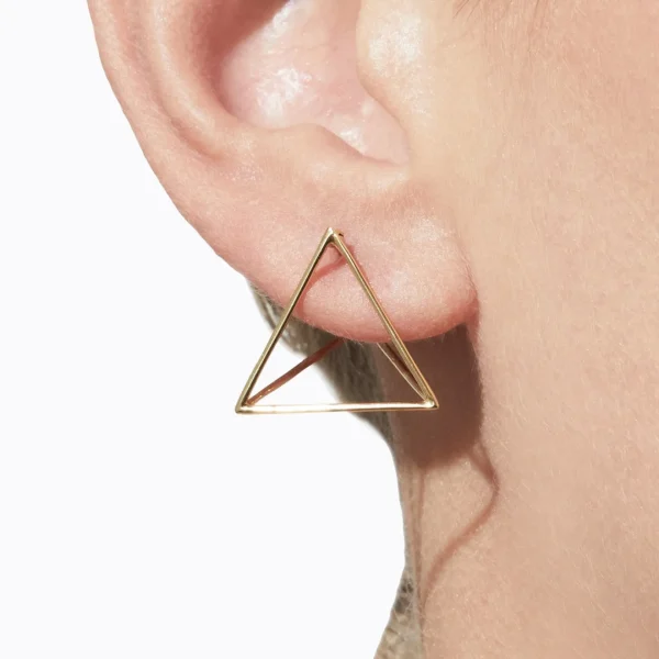 Triangle Earring 20^Shihara Best