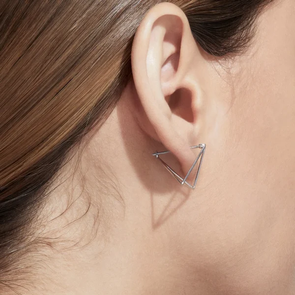 Triangle Earring 20^Shihara Best