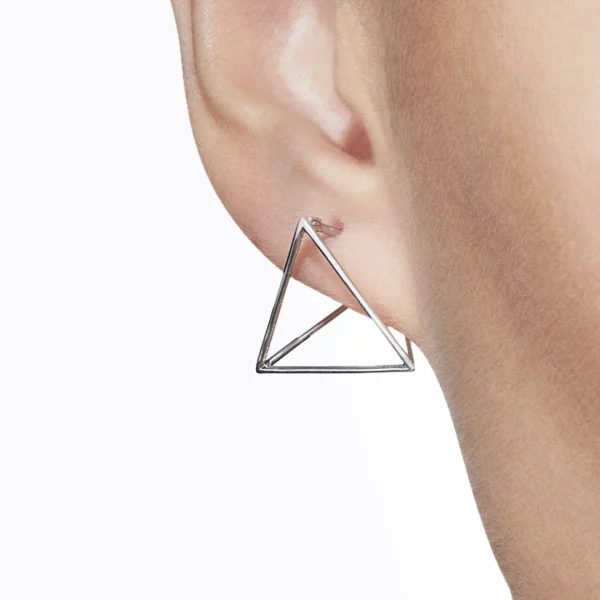 Triangle Earring 20^Shihara Best