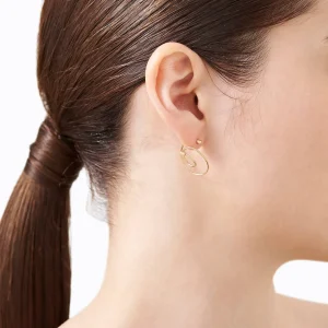 Twist Curl Earring 03 L^Shihara Discount