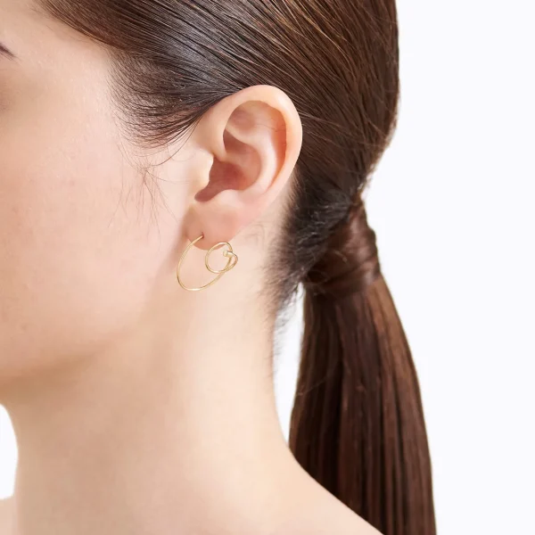 Twist Curl Earring 03 L^Shihara Discount