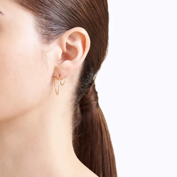 Twist Curl Earring 03 R^Shihara Outlet